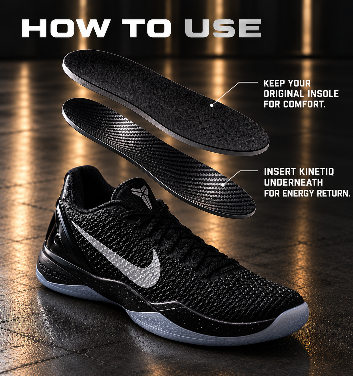 Performance Carbon Insoles